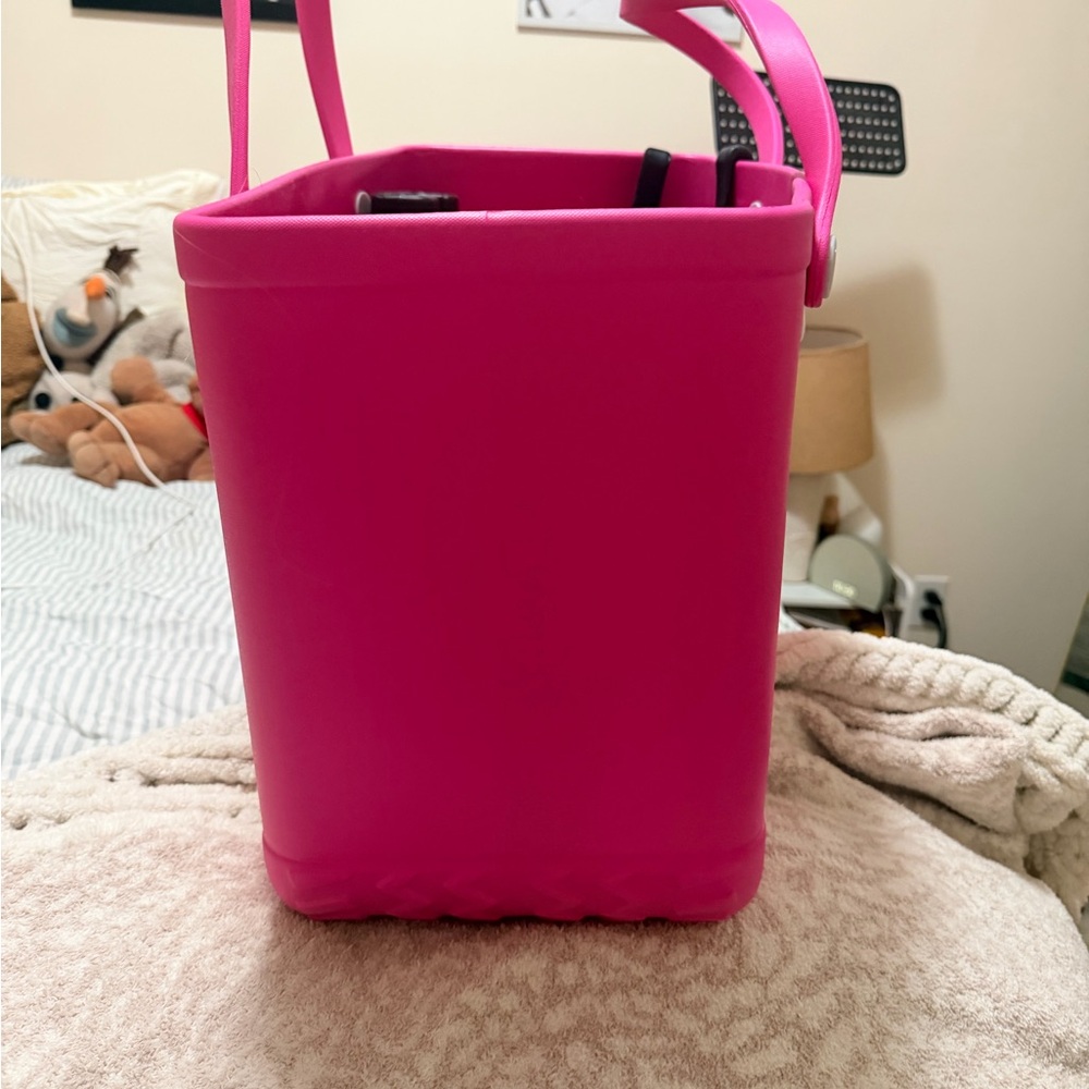 Never Used Bogg Bag + Accessories - Haute Pink - Picture 5 of 7
